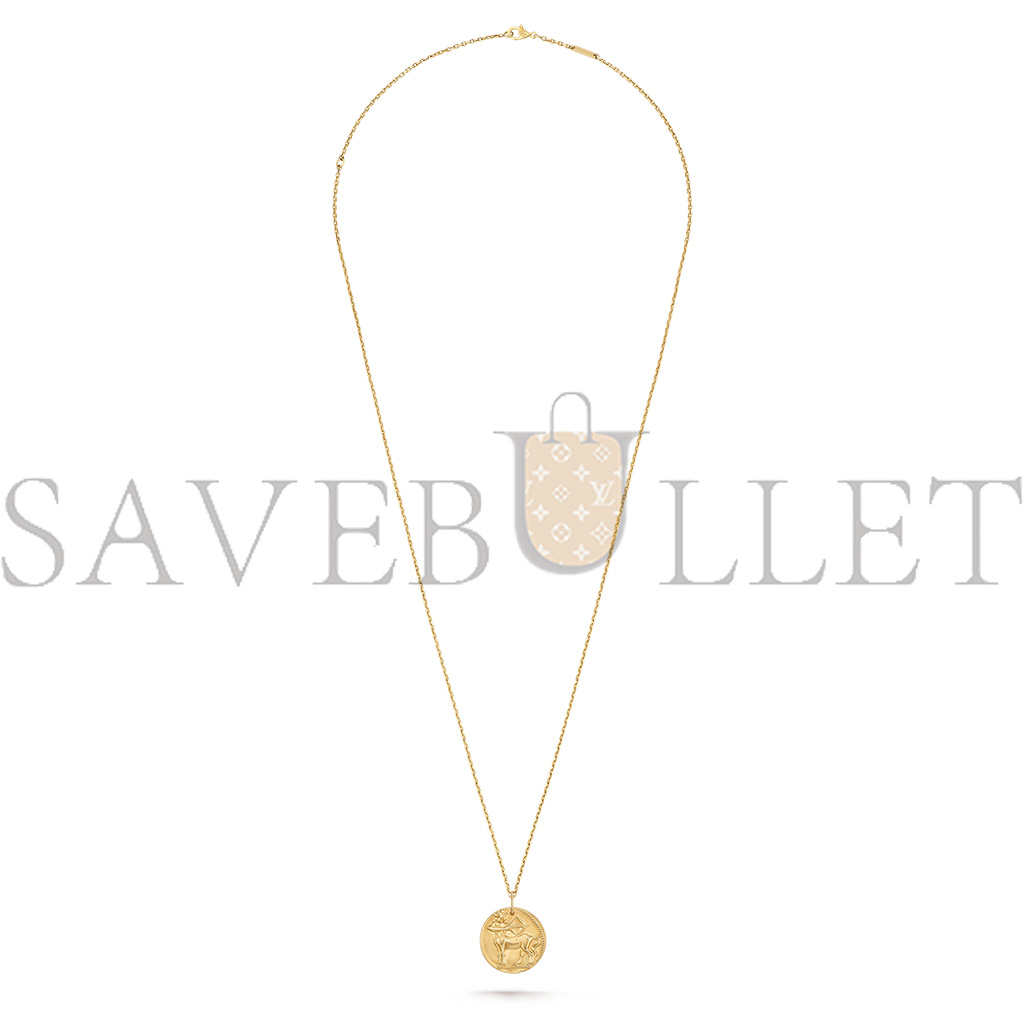 VAN CLEEF ARPELS ZODIAQUE MEDAL SAGITTARII (SAGITTARIUS) - YELLOW GOLD  VCARP7SP00